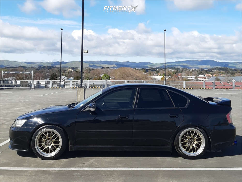 2003 Subaru Legacy GT with 18x8.5 Rota Mxr and Hifly 235x40 on Lowering  Springs | 787490 | Fitment Industries