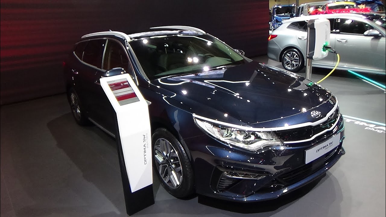 2019 KIA Optima SW Plug-in-Hybrid Sense 2.0 PHEV - Exterior and Interior -  Auto Show Brussels 2019 - YouTube