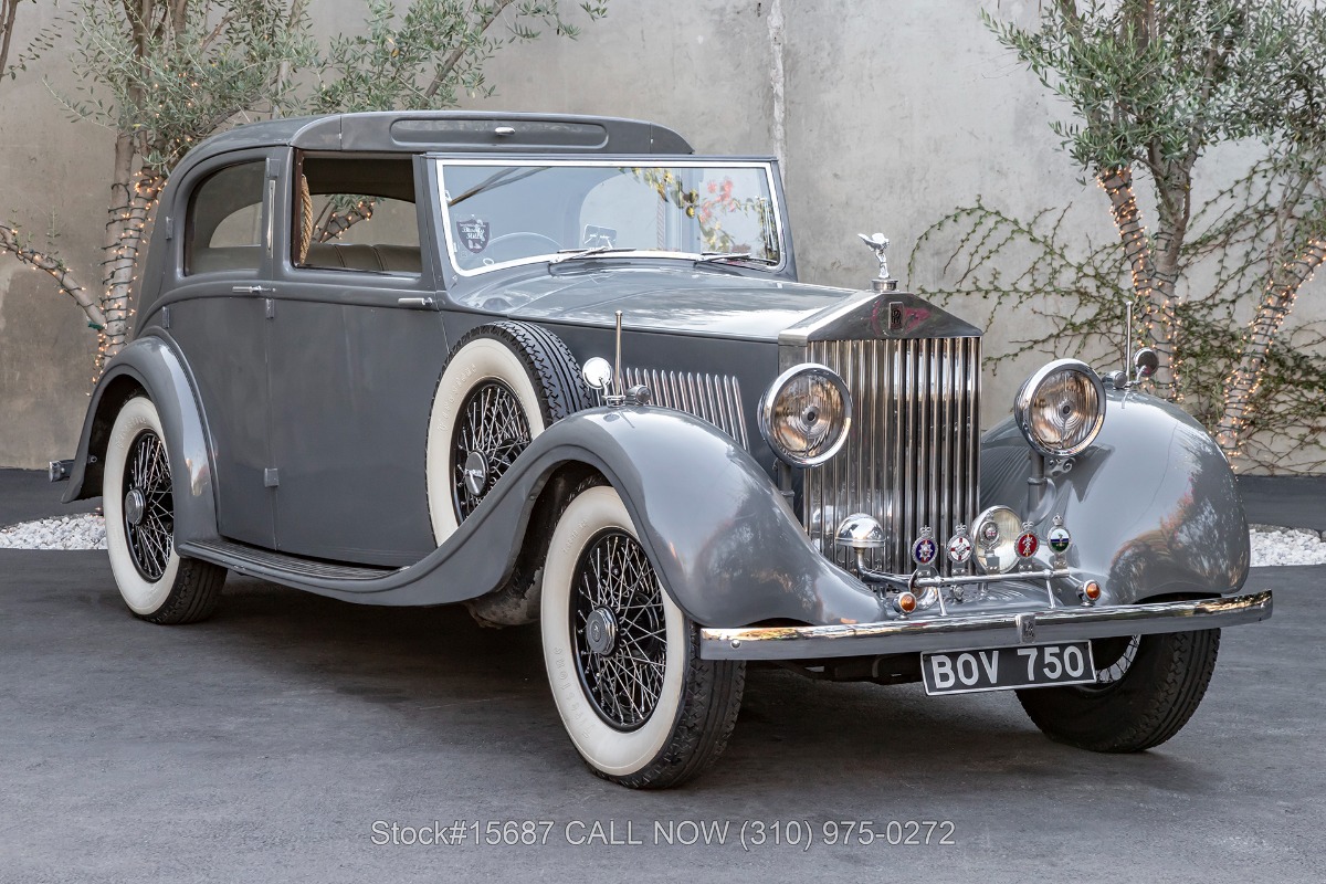 1936 Rolls-Royce 20/25 Sedanca DeVille by Park Ward | Beverly Hills Car Club