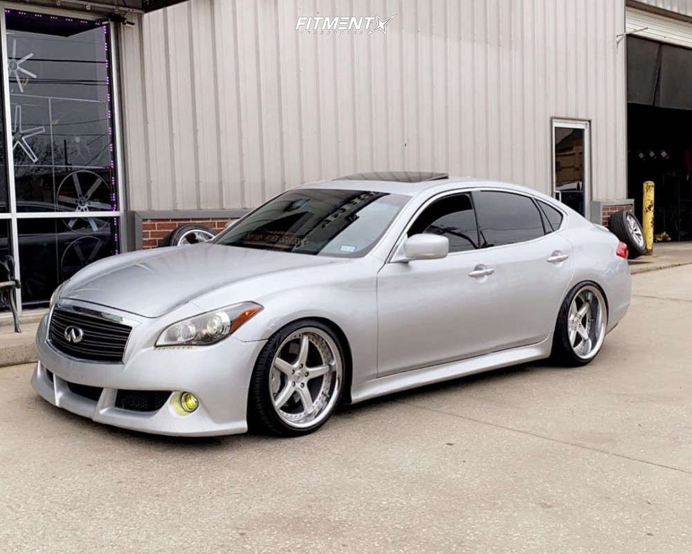 2013 INFINITI M37 Base with 20x9.5 K3 Projekt Projekt 1 and Accelera 235x35  on Coilovers | 1066386 | Fitment Industries