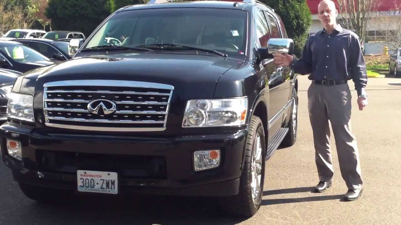 2010 Infiniti QX56 4WD Review - The easiest to drive BIG SUV there is. -  YouTube