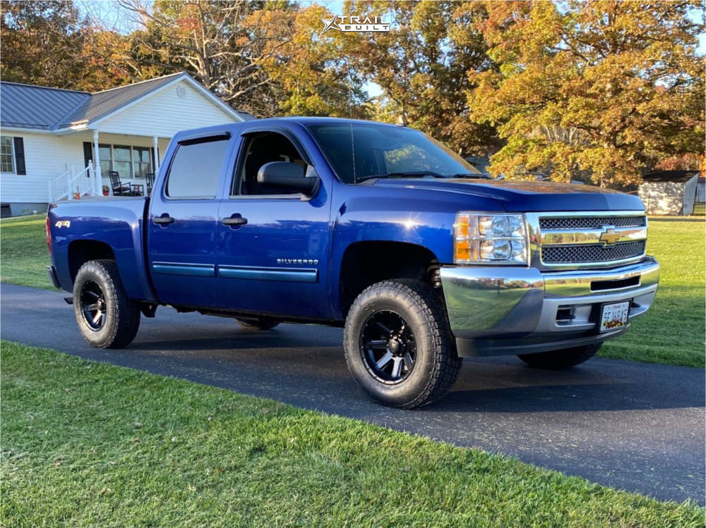 2013 Chevrolet Silverado 1500 Wheel Offset Slightly Aggressive Leveling Kit  | 1314812 | TrailBuilt Off-Road