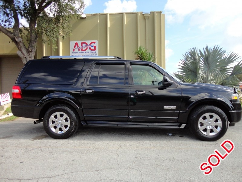 Used 2007 Ford Expedition EL SUV Limo Executive Coach Builders - Delray  Beach, Florida - $29,950 - Limo For Sale