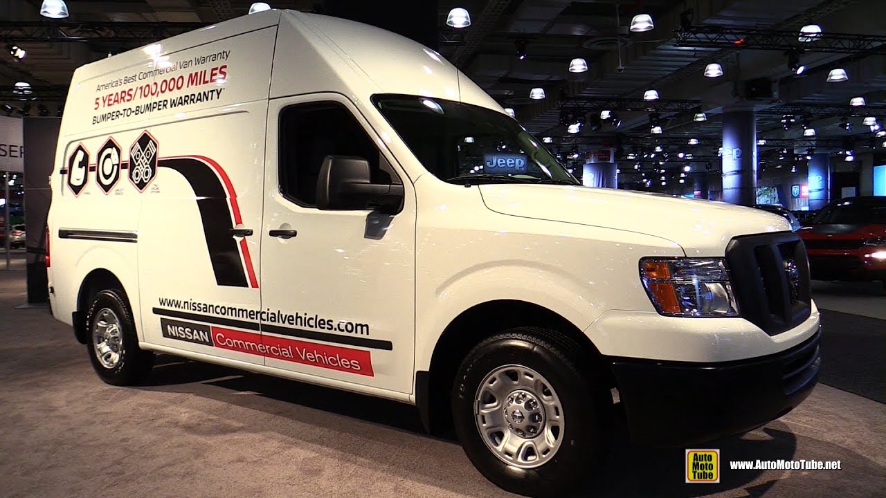 2017 Nissan NV 2500 Cargo van - Exterior and Interior Walkaround - 2017 NY  Auto Show - YouTube