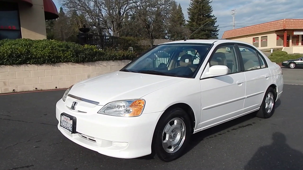 2003 Honda Civic Hybrid video overview and walk around. - YouTube