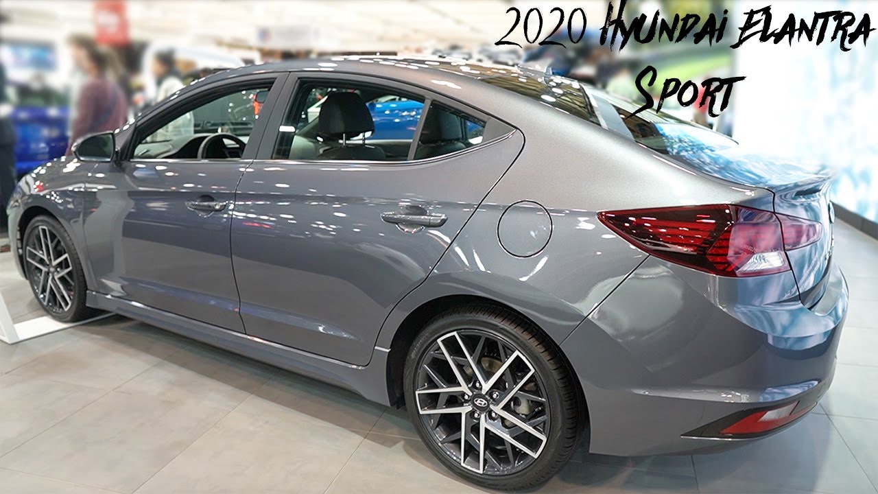 2020 Hyundai Elantra Sport - Exterior and Interior Walkaround - YouTube
