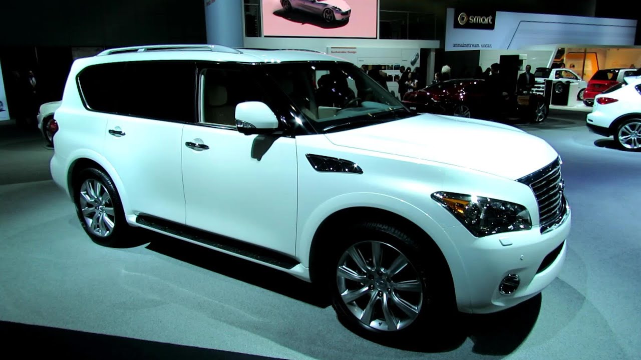 2013 Infiniti QX56 - Exterior and Interior Walkaround - 2012 Los Angeles  Auto Show - YouTube