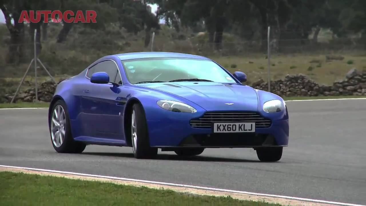 Aston Martin V8 Vantage S video review by autocar.co.uk - YouTube