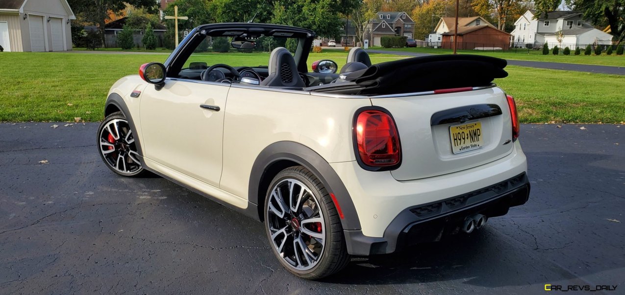 Road Test Review - 2022 MINI Cooper JCW Convertible - Dropping The Top On  Compromised Performance » Euro Cars » Car-Revs-Daily.com