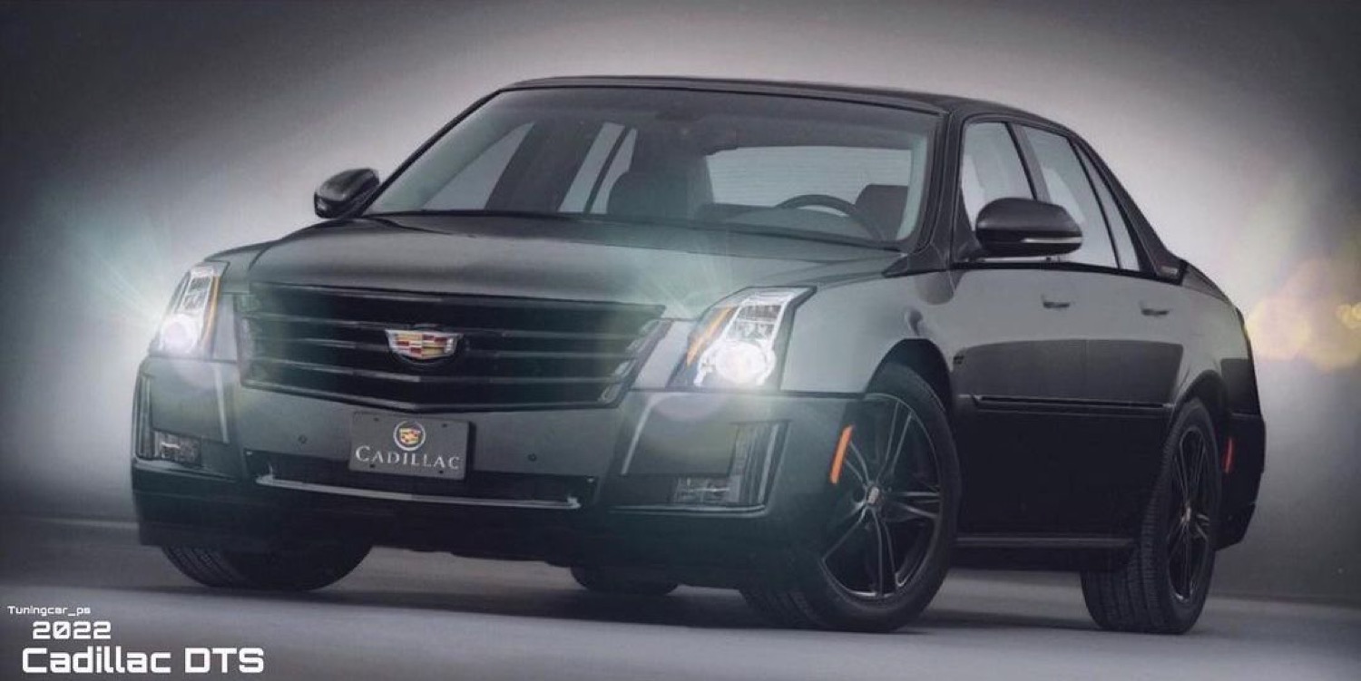 2022 Cadillac DTS Sport Black Edition Rendered With Modern Style