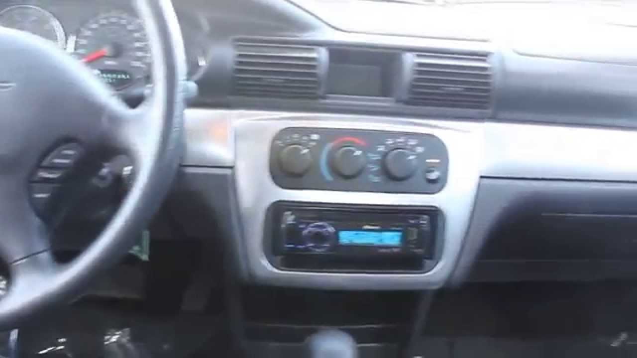 2006 Chrysler Sebring, Satin Jade Pearl - STOCK# B2848B - Interior - YouTube