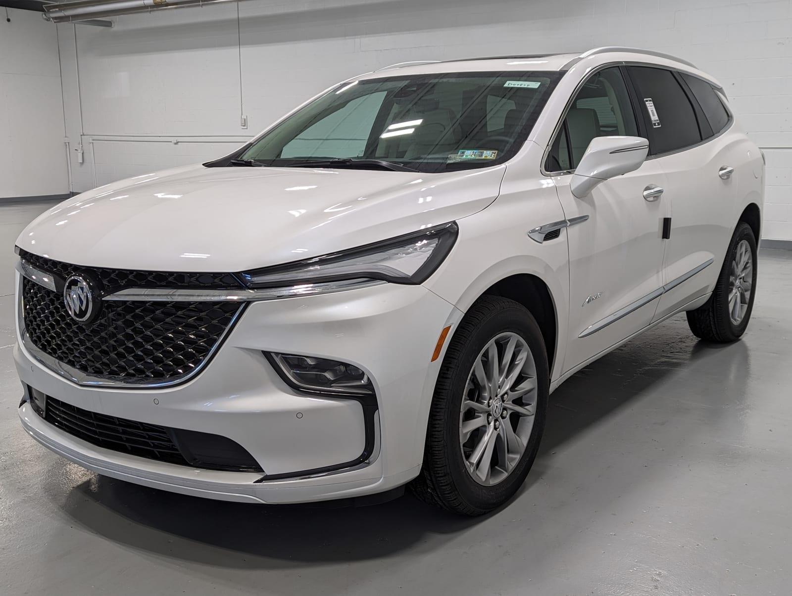 New 2023 Buick Enclave Avenir in WHITE FROST TRICOAT | Greensburg, PA |  #D00879