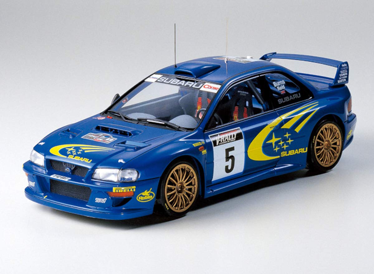 Amazon.com: Tamiya 24218 Subaru Impreza WRC '99 1:24 Car Model Kit,  Unvarnished : Toys & Games