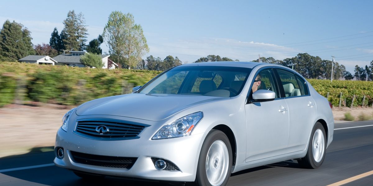 2011 Infiniti G25 / G25x Road Test &#8211; Review &#8211; Car and Driver