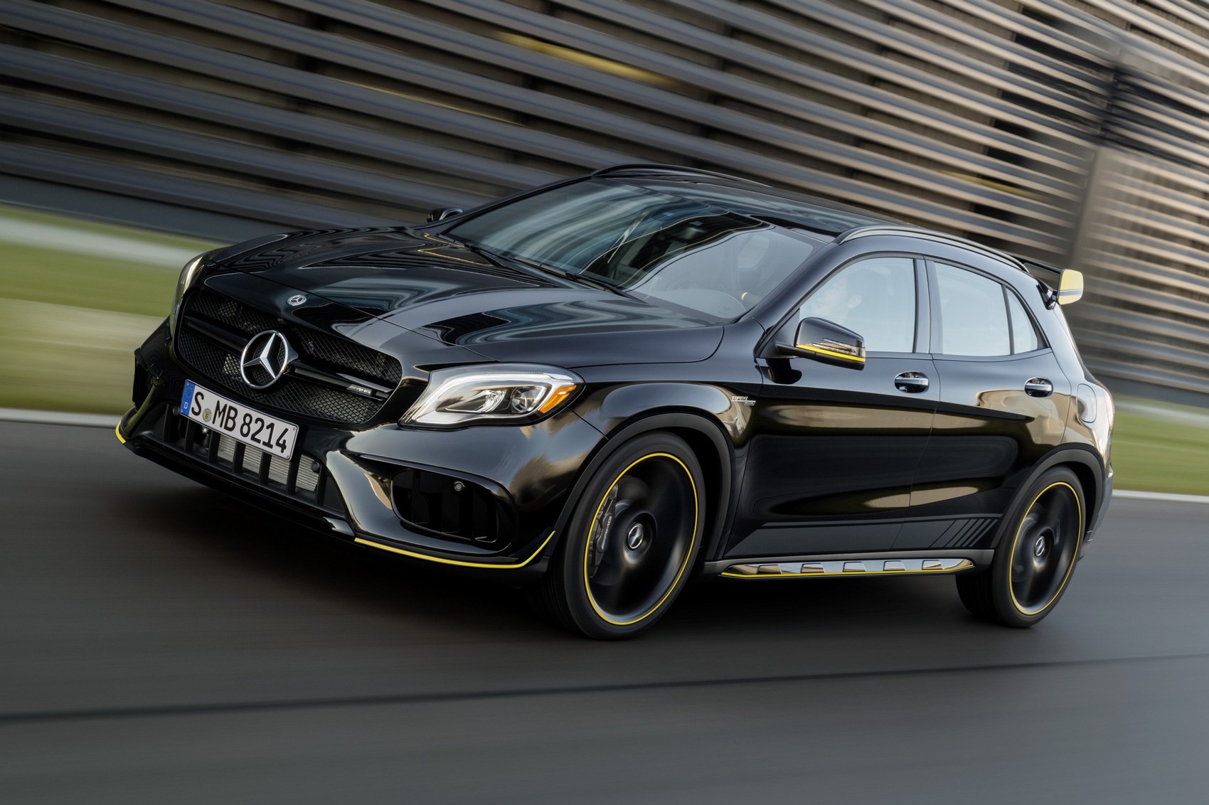 Mercedes-AMG GLA45 Yellow Night Edition (2017) review | CAR Magazine