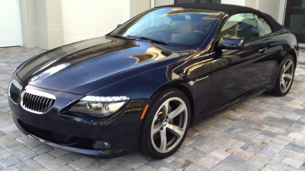 SOLD- 2009 BMW 650i Convertible SOLD- - YouTube