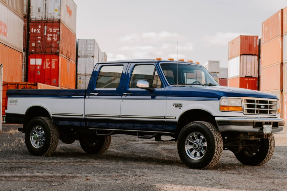 1997 Ford F-350 Crew Cab 4×4 PowerStroke 5-Speed for sale on BaT Auctions -  sold for $30,253 on April 5, 2021 (Lot #45,739) | Bring a Trailer
