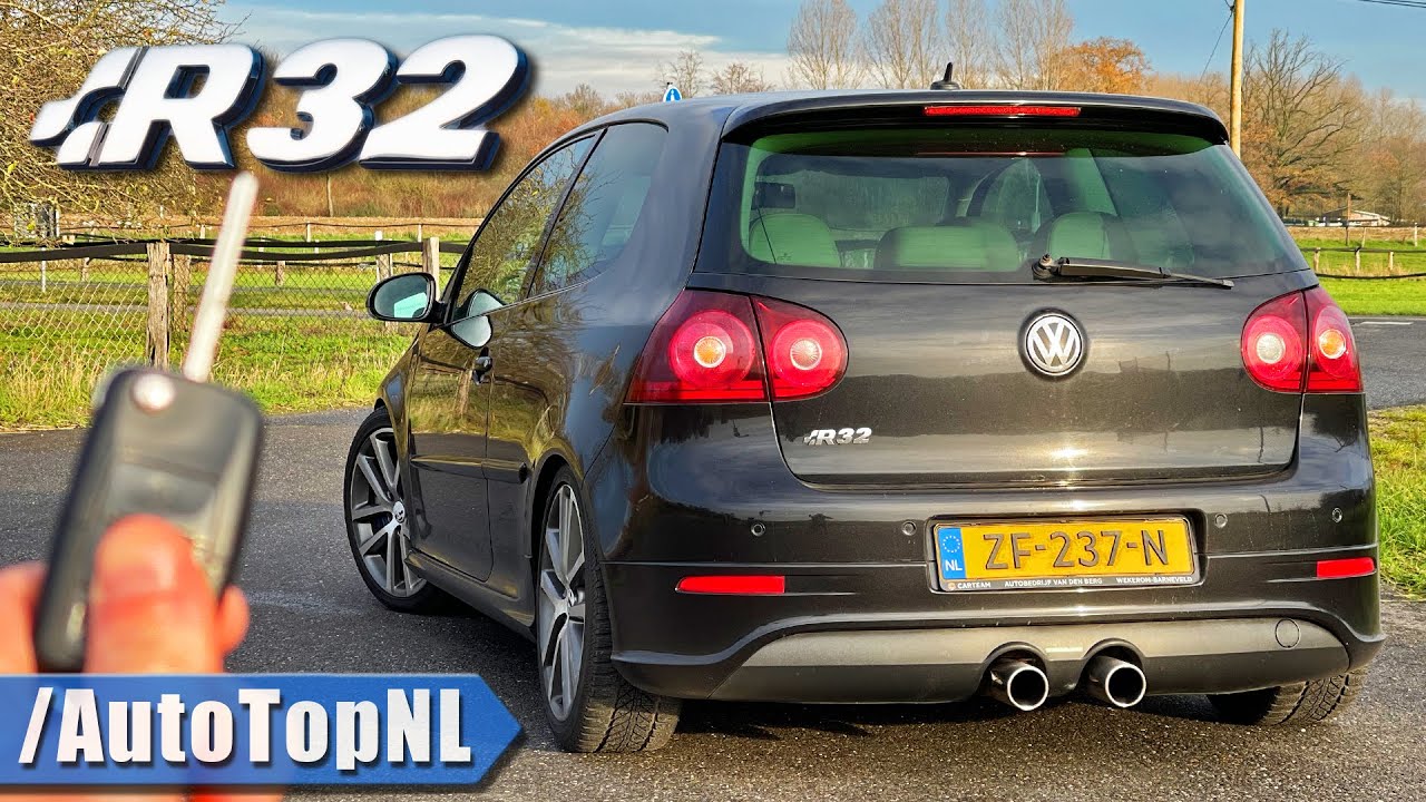 VW Golf R32 MK5 298,577km REVIEW on AUTOBAHN NO SPEED LIMIT by AutoTopNL -  YouTube