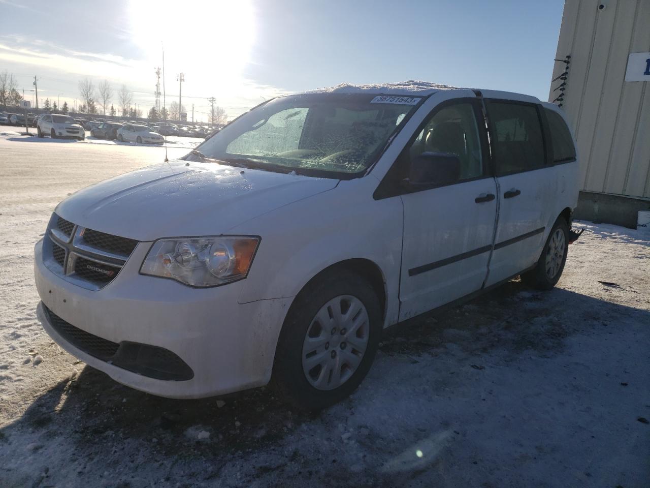 2015 Dodge Grand Caravan SE for sale at Copart Rocky View County, AB Lot  #36751*** | SalvageReseller.com
