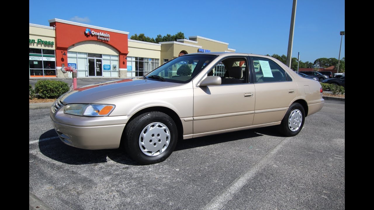 SOLD 1998 Toyota Camry LE 90K Miles Meticulous Motors Inc Florida For Sale  - YouTube