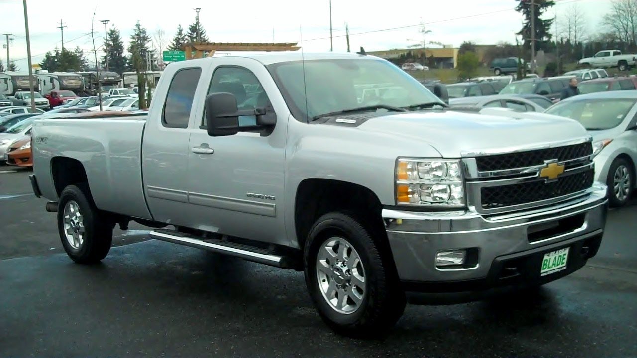 2013 Chevrolet Silverado 2500HD LTZ 4WD Duramax 6.6L V8 Turbo Diesel -  YouTube