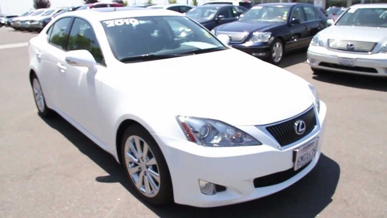 2010 Lexus IS 250 walk around Magnussen's Lexus of Fremont - YouTube