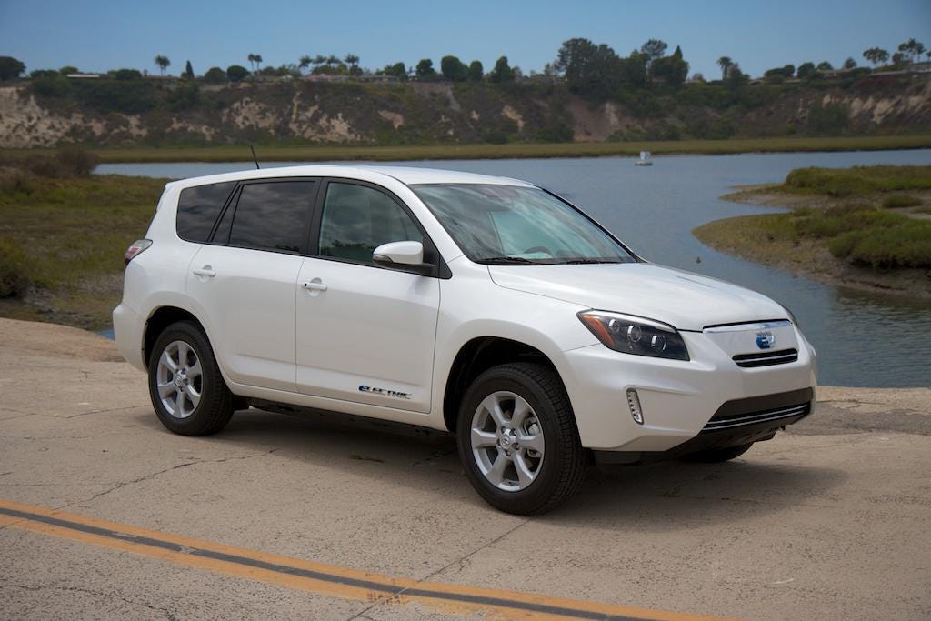 2013 Toyota RAV4 EV Test Drive and Review - Electric and Effective