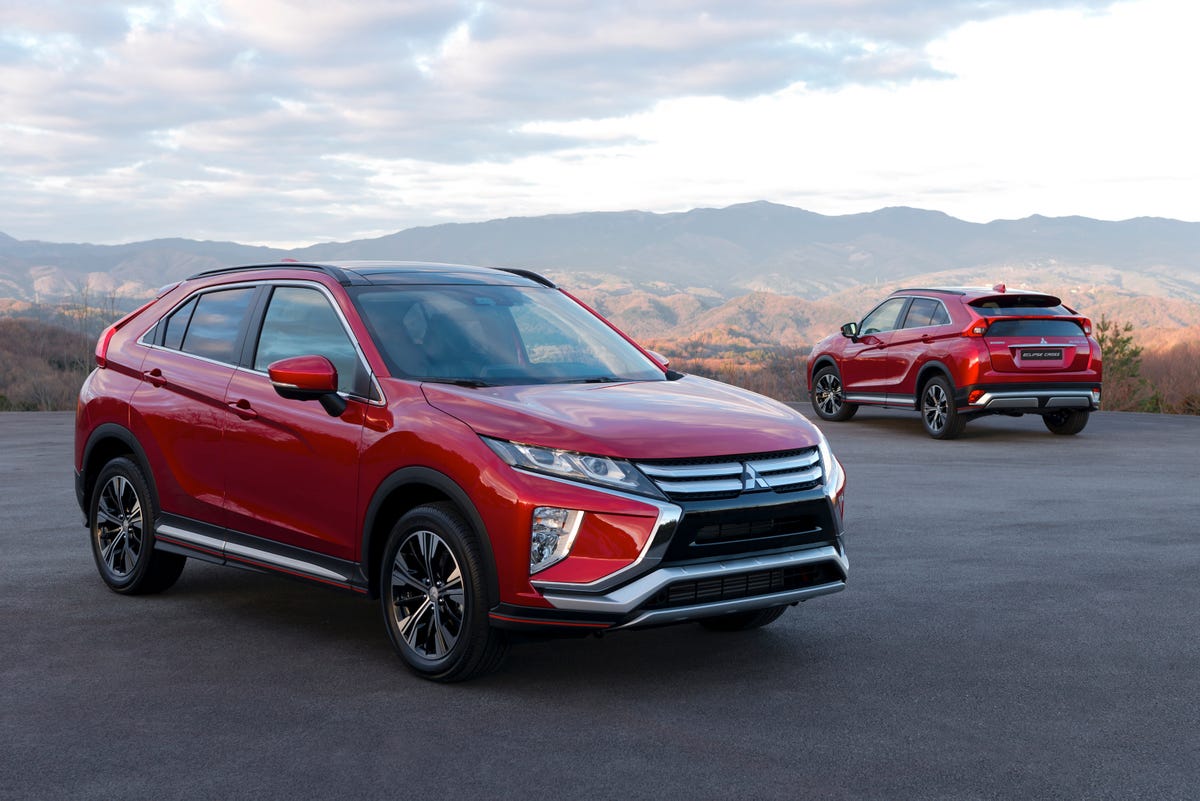 2018 Mitsubishi Eclipse Cross has a bad name but a sleek look - CNET