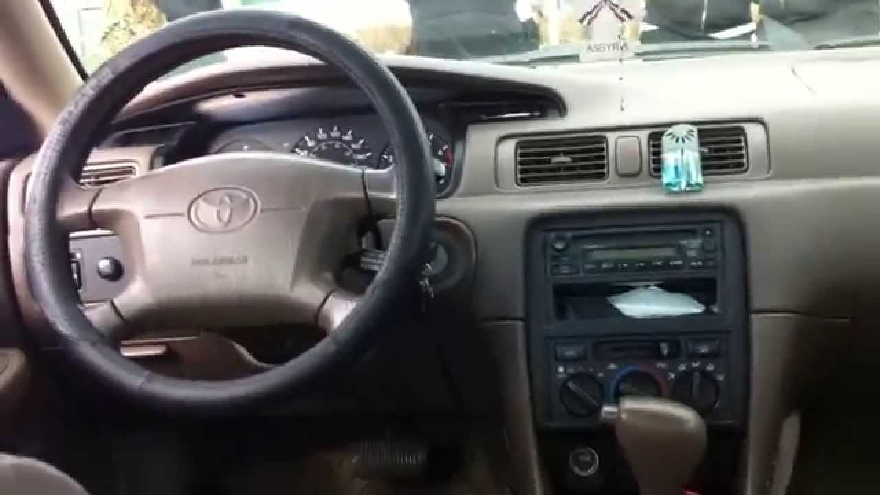 1999 Toyota Camry LE (4 Cyl) Startup Engine & In Depth Tour - YouTube