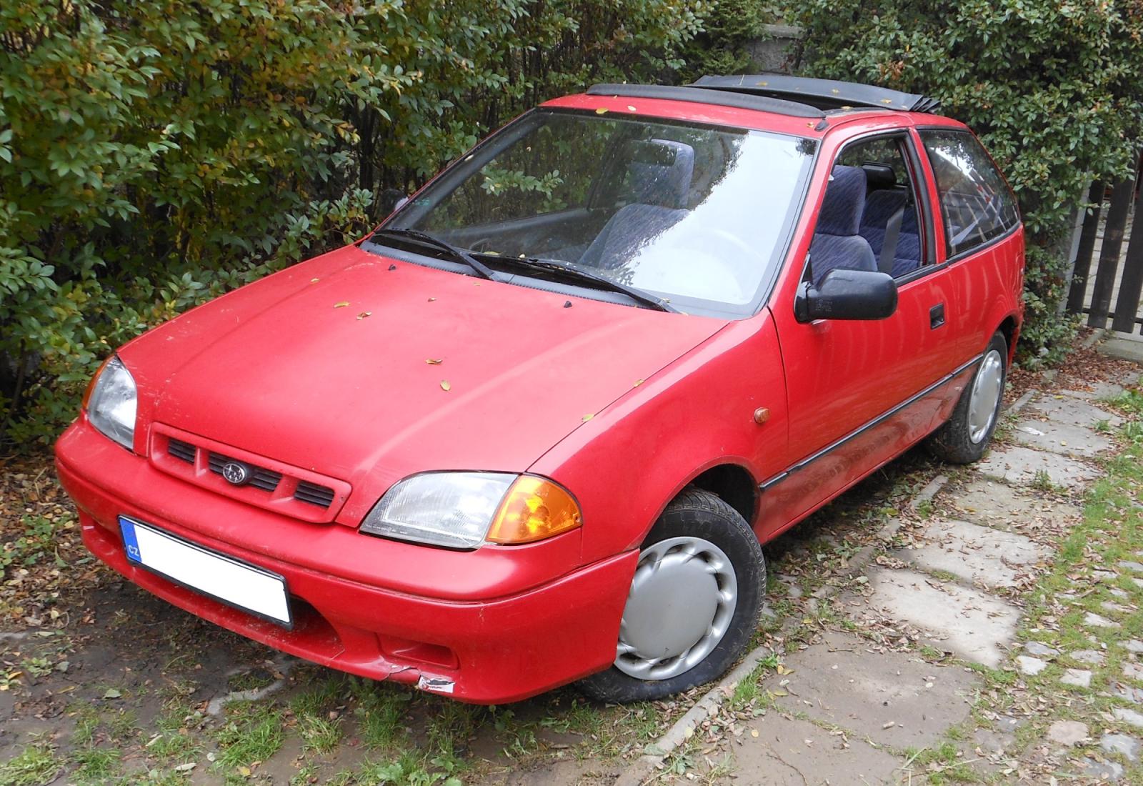 2001 Suzuki Swift IV GL 4x4 1.3 (79 cui) gasoline 74 kW 108 Nm