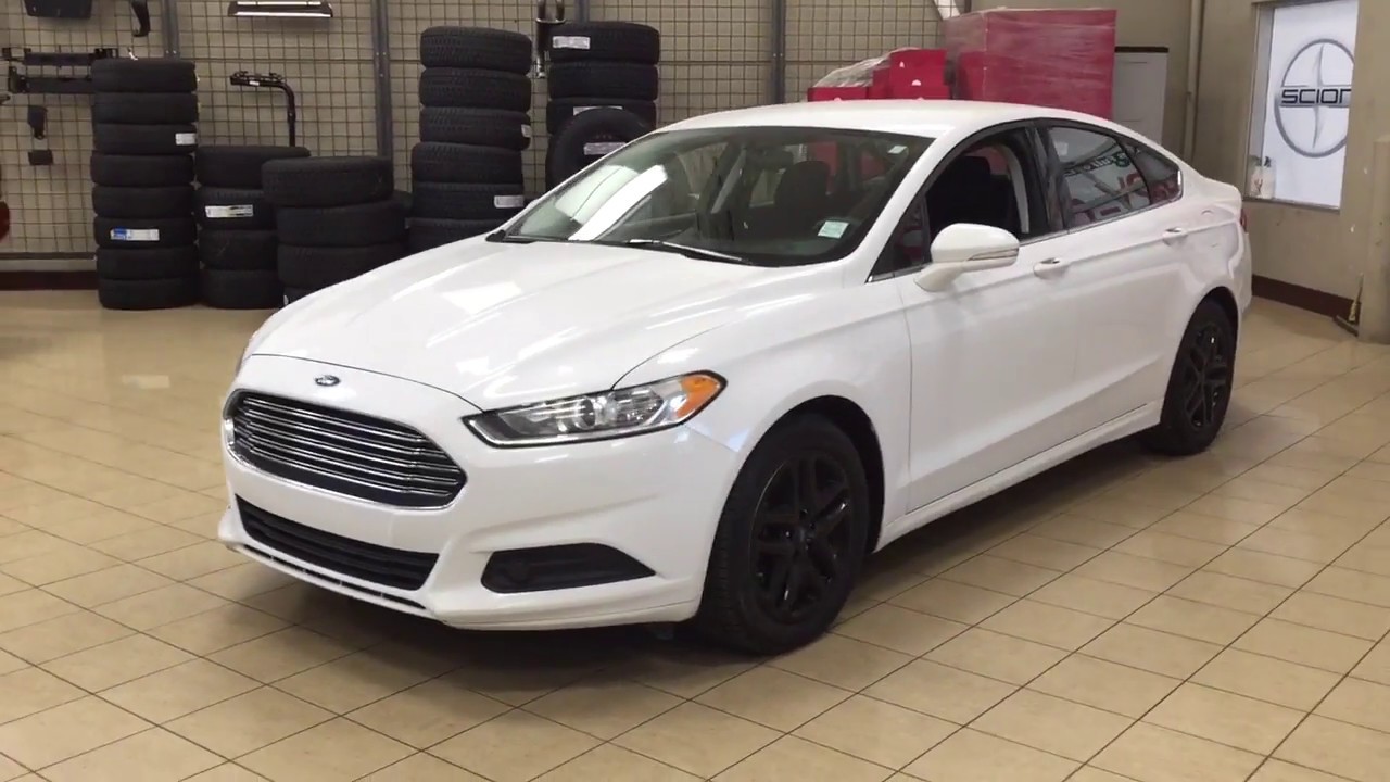 2014 Ford Fusion SE Review - YouTube