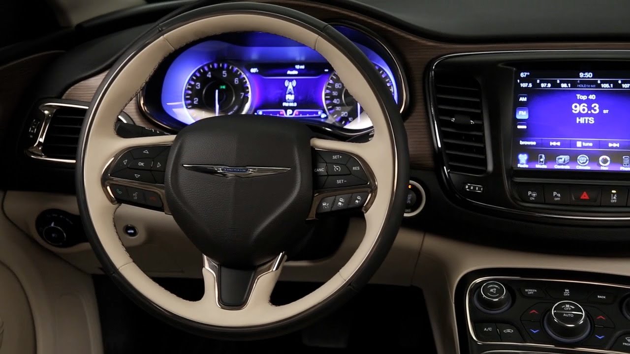 ▻ 2015 Chrysler 200C - INTERIOR - YouTube