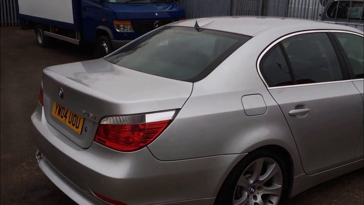 2004 BMW 545i v8 PETROL SALOON CAR REVIEW - YouTube