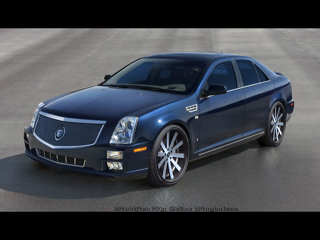 2008 Cadillac STS | 2008 Cadillac STS that I modified in pho… |  so_cal_cesar | Flickr