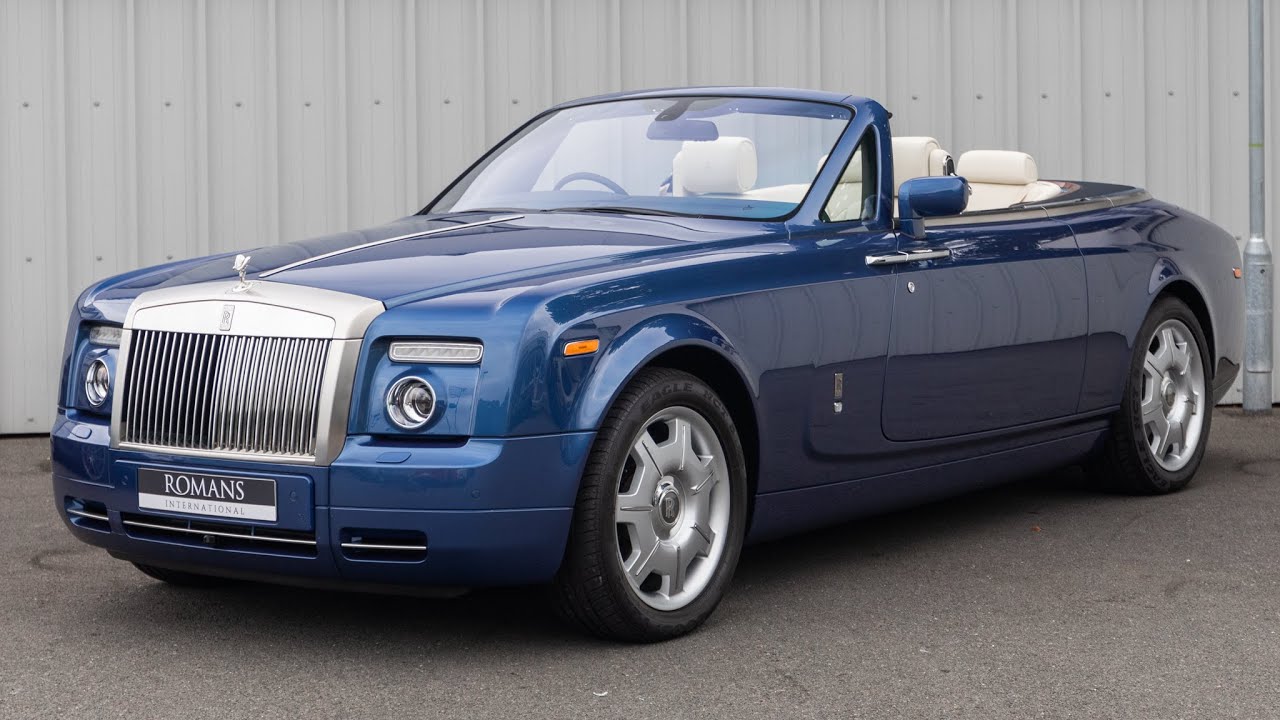 2008 Rolls-Royce Phantom Drophead Coupe - Metropolitan Blue - Walkaround &  Interior [4K] - YouTube
