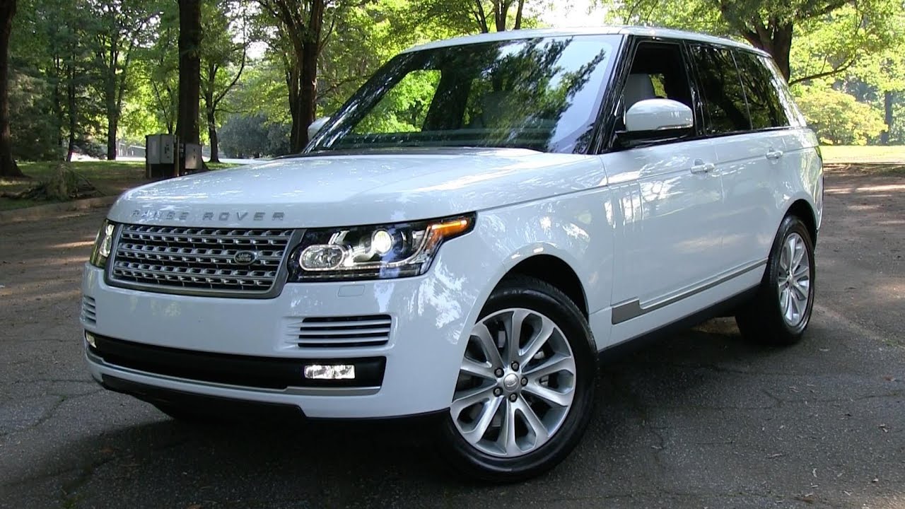 2015 Range Rover HSE Start Up, Road Test, and In Depth Review - YouTube