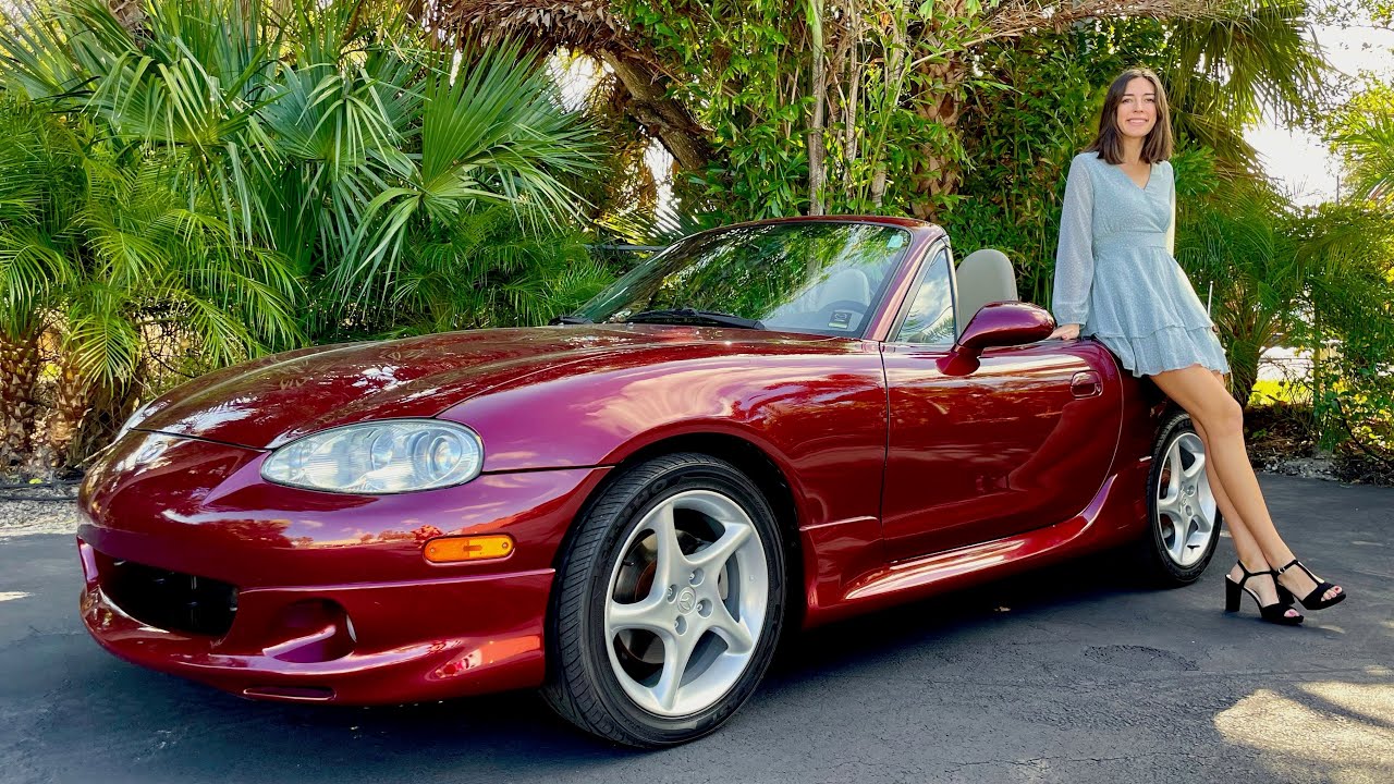 2003 Mazda MX-5 Miata LS Convertible (NB) - 5 Speed Manual, Florida Only -  YouTube