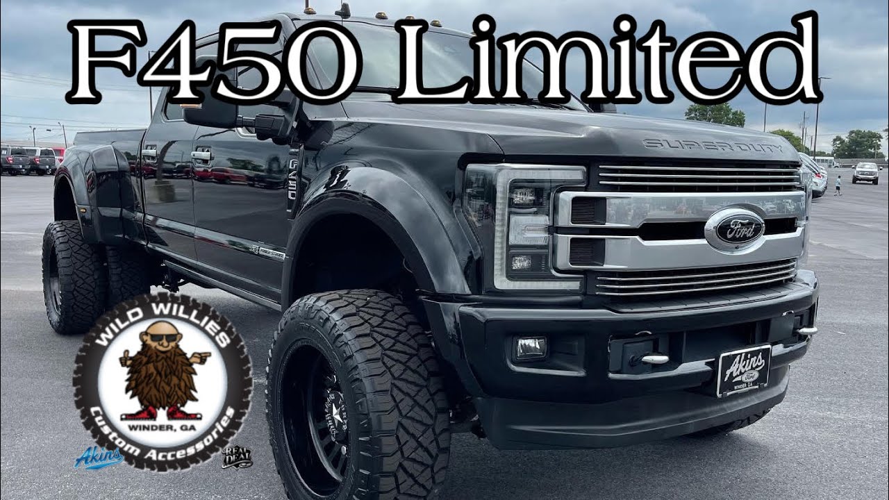 Ford F450 LIMITED Reserve Edition Kelderman Air Ride on 37s and American  Force 22s Super Duty Review - YouTube