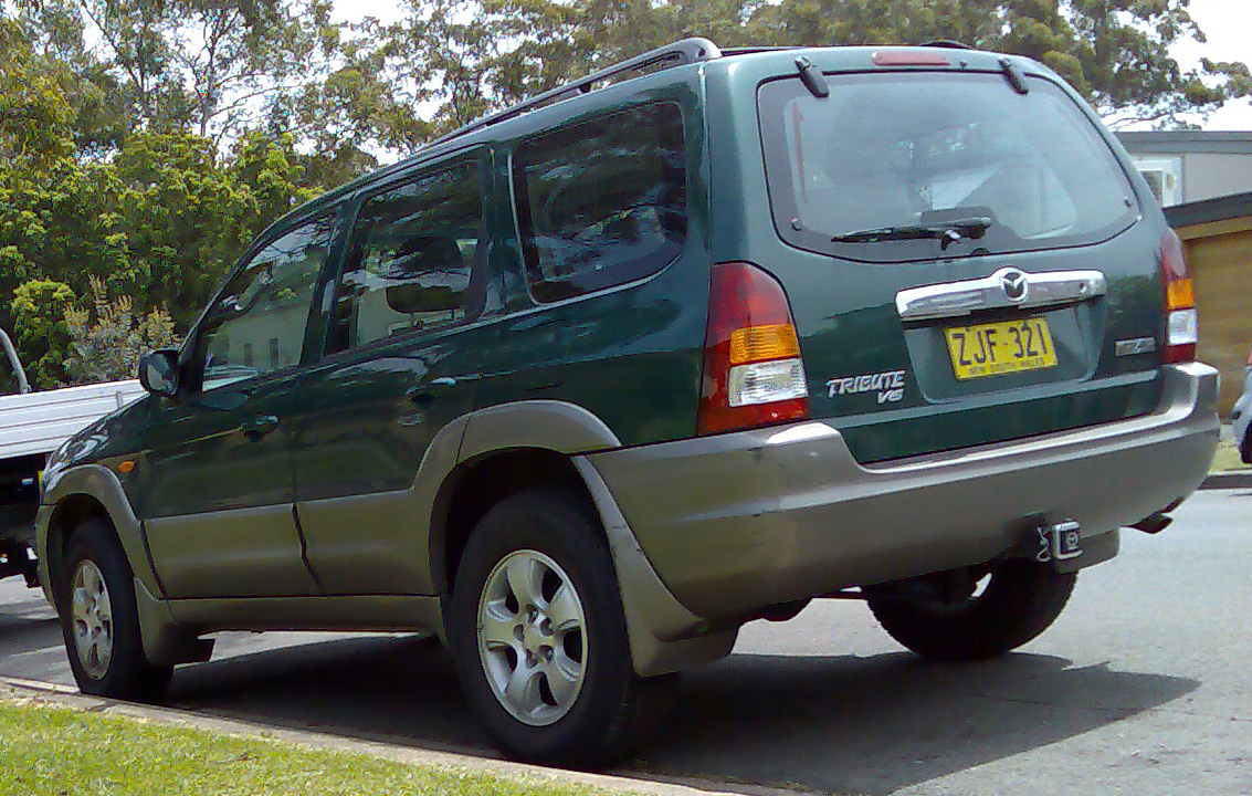 File:2001-2004 Mazda Tribute Classic V6 wagon (2008-10-31).jpg - Wikimedia  Commons