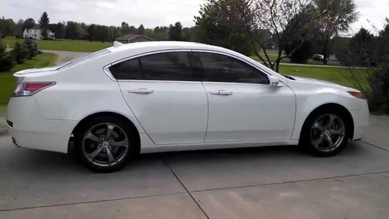 My 2009 Acura TL SH-AWD Interior Exterior - YouTube