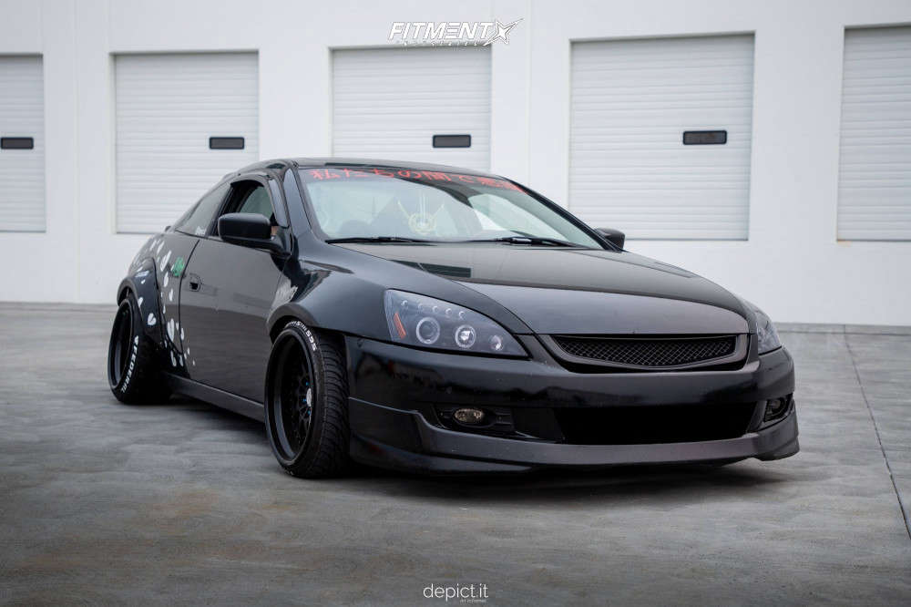 2004 Honda Accord EX with 18x10 Heritage Hokkaido Directional and Federal  225x35 on Coilovers | 1337740 | Fitment Industries