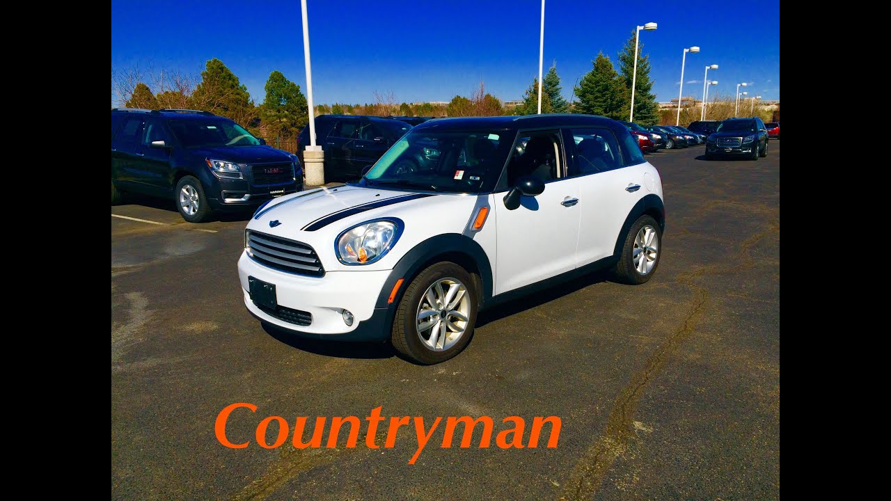 2013 MINI Cooper Countryman (Start Up, In Depth Tour, and Review) - YouTube