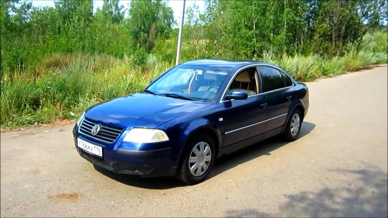 2001 Volkswagen Passat B5. Start Up, Engine, and In Depth Tour. - YouTube