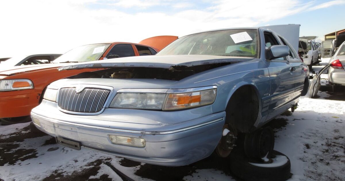 Junkyard Find: 1997 Mercury Grand Marquis LS Safety Edition | The Truth  About Cars