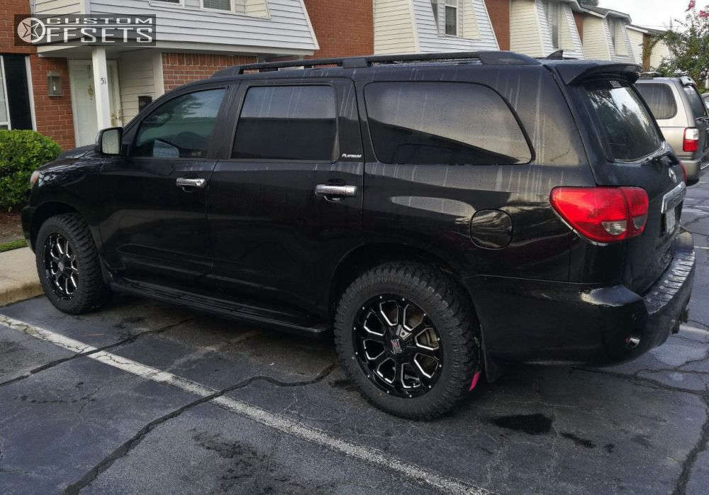 2012 Toyota Sequoia with 20x9 -12 XD XD825 and 33/12.5R20 Atturo Trail  Blade XT and Stock | Custom Offsets