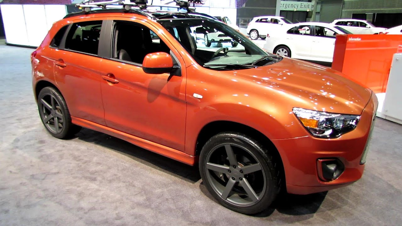 2014 Mitsubishi Outlander Sport Summer Edition - Exterior Walkaround - 2014  Chicago Auto Show - YouTube