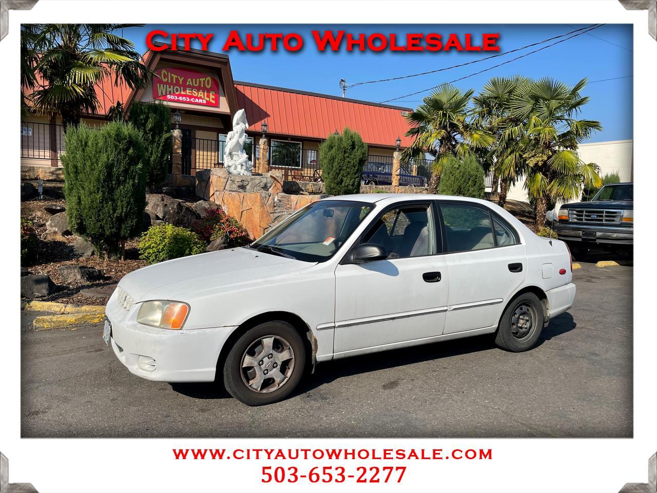 Used 2000 Hyundai Accent GL for Sale in Milwaukie OR 97222 City Auto  Wholesale