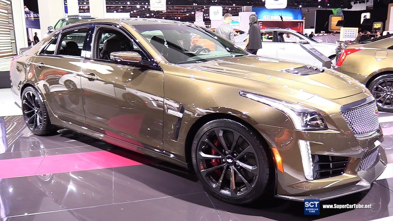 2019 Cadillac CTS-V - Exterior and Interior Walkaround - 2019 Detroit Auto  Show - YouTube