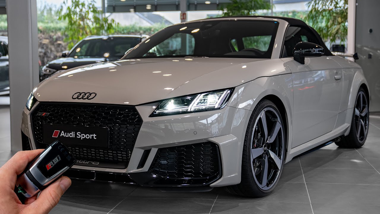2023 Audi TT RS Roadster in Siam Beige - Sound & Visual Review! - YouTube