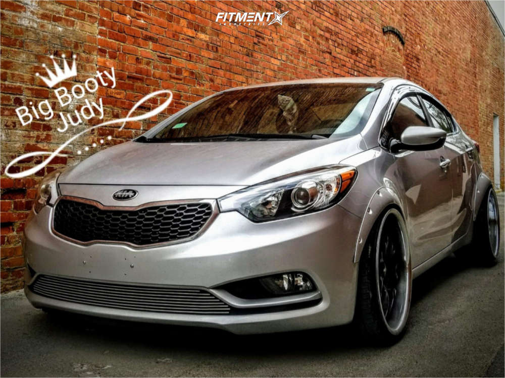 2015 Kia Forte EX with 20x9 XXR 526 and Ironman 235x30 on Coilovers |  637672 | Fitment Industries